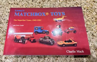 LESNEY'S MATCHBOX TOYS The Superfast Years By Charlie Mack | NEW BOOK 242 Pages • $19.99