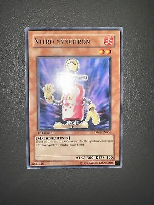 Yugioh Nitro Synchron - DP08-EN004 - Rare - 1st Ed • £0.99