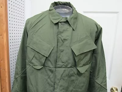 Vietnam Era US Jungle Jacket Shirt Tropical Coat 1970 OG 107 Large Long NOS   • $159