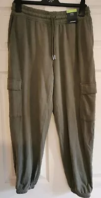 £14.99 • Buy M&S Mid Rise Camo-Khaki-Navy Jersey Utility Tapered Joggers _ Various