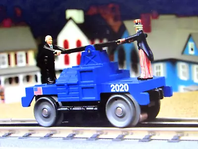 MTH Railking Motorized / Operating Hand Car O-Gauge Train President Joe Biden • $124.95