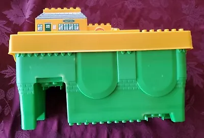 Thomas  KNAPFORD STATION Mega Bloks 10550 Train Track Lot Set 2011 • $54.58