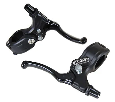 Dia-Compe Tech 77 LOCKING BMX Freestyle Brake Levers Lever Set - BLACK • $51.99