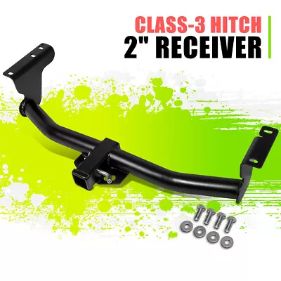 Class-3 Trailer Rear Bumper Tow Hitch Receiver 2  For Nissan Murano 09-14 Black • $135