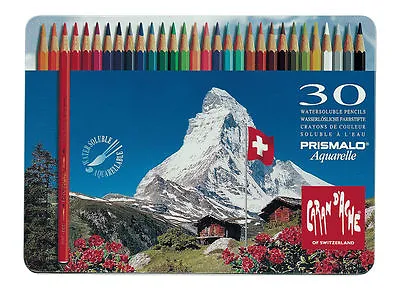 Caran D'ache Prismalo Watercolour Pencil 30 Colour Tin • £43.85