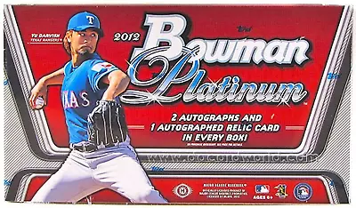 2012 Bowman Platinum Complete Your Set You Pick 1-100 Rookies Stars Hall Of Fame • $0.99