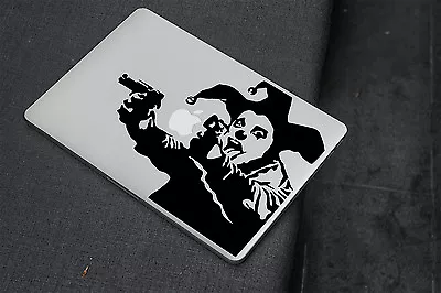 £4.79 • Buy Banksy Mad Clown Decal For Macbook Pro Sticker Vinyl Laptop Mac Pro Joker Guns