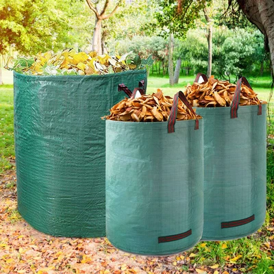 £10.84 • Buy 2X 100L-500L Garden Waste Bags Heavy Duty Large Refuse Storage Sacks W/ Handles