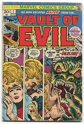 Vault Of Evil #7 (Marvel 1973) Rich Buckler And Ernie Chan Cover.  • $3.99