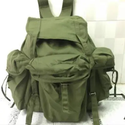 Vietcong Vintage Military Backpack  Frog Bag By Durable Canvas For Hiking Travel • $95
