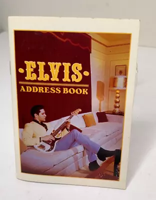 Elvis Presley Personal Address & Phone Index Book Illustrated • $6.95