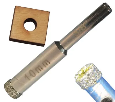 3/8 In Diamond Tip Drill Bit 3/8 Hole Saw Porcelain Ceramic Tile Granite Glass • $9.98