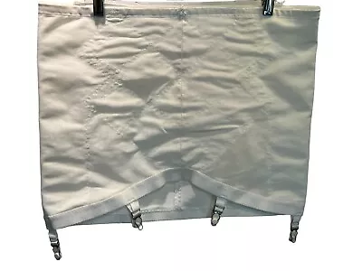 VOLUP 6XL VTG 6X Girdle Open Bottom Playtex Double Diamonds USA 4 Metal Garters • $127.37