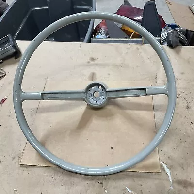 1961 VW Karmann Ghia Steering Wheel 113415651D Type 14 Beetle Used Orig 60 61 • $65