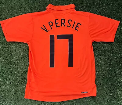Netherlands 2006/08 Home Shirt - Van Persie 17 - M - Excellent • £59.99