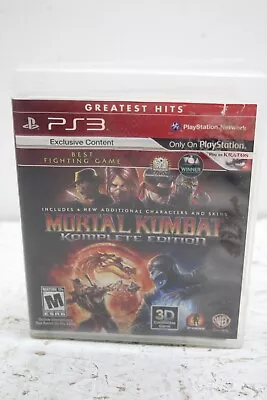 Mortal Kombat -- Komplete Edition (Sony PlayStation 3 2012) Complete CIB • $16.26