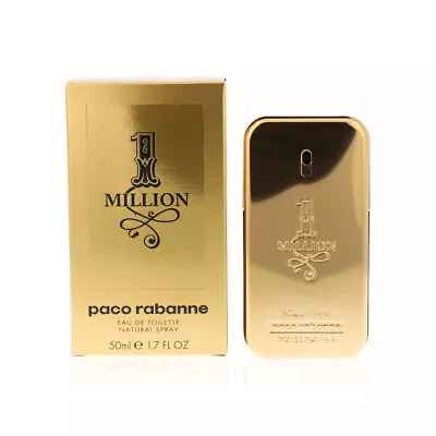 Paco Rabanne 1 Million  EDT Spray 50ml Men Fragrance • £54.89