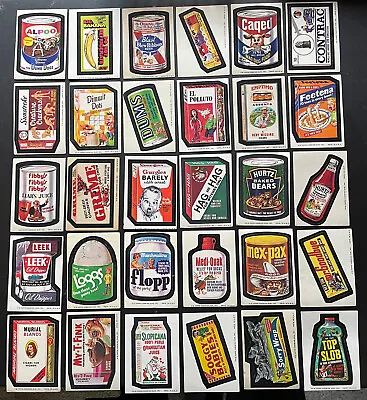 1974 Topps Wacky Packages Original Series 7 Stickers YOUR CHOICE • $2.95