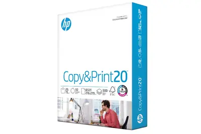 1x HP Printer Paper - Copy And Print 20 Lb. 8.5  X 11  500 Sheets.1 Ream • $9.96