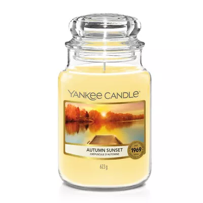 Yankee Candle Autumn Sunset Large Jar • £17.75