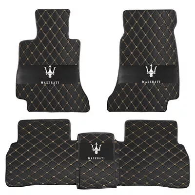 Waterproof Car Floor Mats Sedan For Maserati Quattroporte Custom 2004-2020 Liner • $43.73