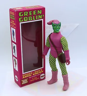 Vintage 1974 Mego Green Goblin WGSH Original T2 Action Figure Complete Repro Box • $229.88