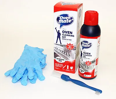 £20.75 • Buy 3 X OVEN MATE CLEANING GEL KIT DEEP CLEAN PAINT ON CLEANER COOKER OVEN  0629 X 3