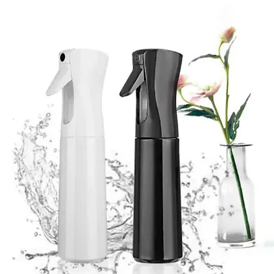 Hair Spray Misting Bottle With Fine Nozzle 200ml Refillable Fine Sprayer Bottle • £5.69