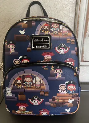 Disney Parks Loungefly Pirates Of The Caribbean Mini Backpack New NWT Sold Out • $99.90