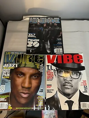 Lot Of 3 Magazines The SourceJune 2009 VIBE(2) August 08 April 2009 • $9.95