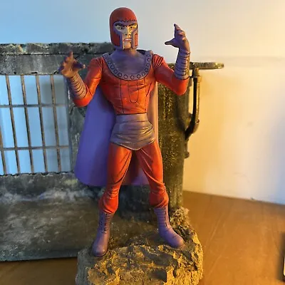 Diamond Select Toys Marvel Comic Statue Figure Magneto Silver Age X Men • £22