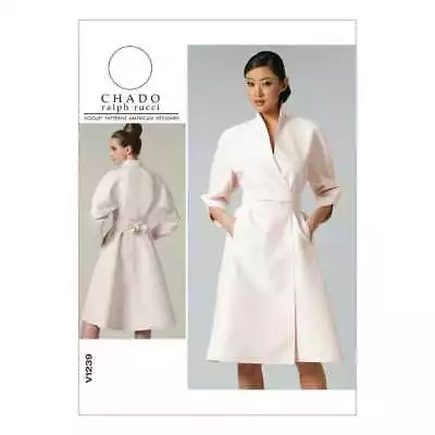 Vogue Designer Sewing Pattern 1239 CHADO Ralph Rucci  Dress Size 14 - 20 New • $16.05