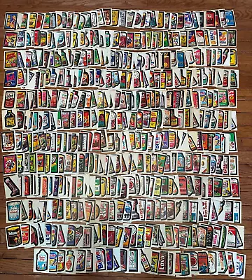 HUGE Lot Of Just Over 420 Series 1-15 Wacky Packages Stickers • $200