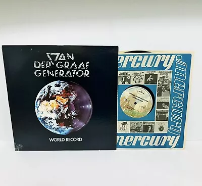 Van Der Graaf Generator – World Record ORIG. US LP • $1