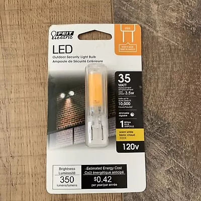 Feit Electric Acre G8 G8 LED Bulb Warm White 35 Watt Equivalence 1 Pk • $12.50