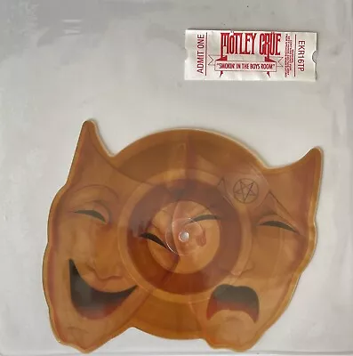 Motley Crue - Smokin' In The Boys Room (7 ) (Shaped Picture Disc) (G++/NM) • $66.92
