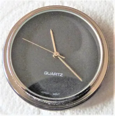 Quartz Clock Insert Fit Diameter 1-3/8 Inch Hole No Numerals- W 2 Batteries • $13.95