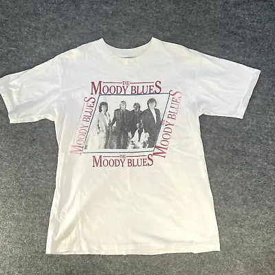 The Moody Blues Shirt 1990 Adult Summer Tour Single Stitch Vintage Band Tee • $24.99