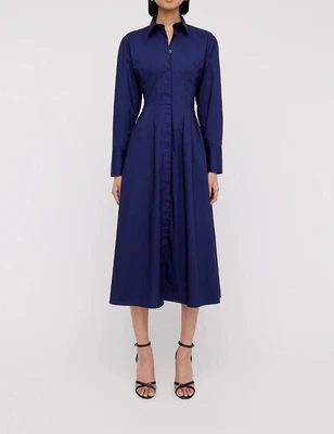 $280 • Buy Scanlan Theodore Parachute Cut Out Shirt Dress Size 10