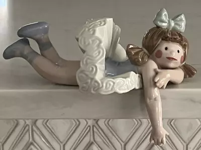 Lladro 1502  Forgotten  Ballerina Girl Rag Doll Shelf Sitter - REPAIRED RV$490 • $69.95