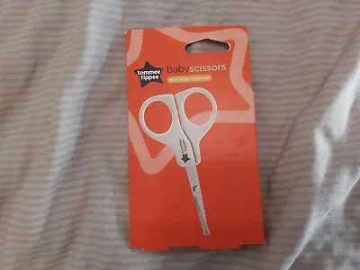 Tommee Tippee Newborn Baby Infant Manicure Safety Nail Scissors  • £4.79