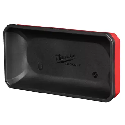 Milwaukee Magnetic Bin Tool Holder Large Non Marring Base Plastic Black & Red • $19.11