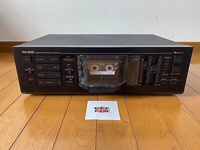 NAKAMICHI RX-202 Two-Head Auto Reversing Cassette Deck Confirmed Operation F/S • £480.96