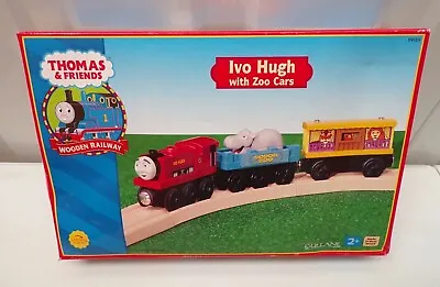 £75 • Buy Thomas  & Friends Wooden Railway IVO HUGH WITH ZOO CARS  Learning Curve Toy 