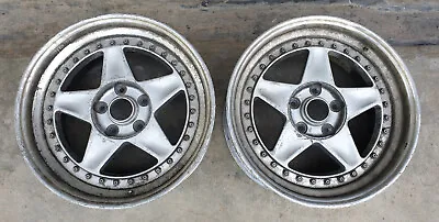 2pc ONLY JDM 17  Monzaspeed Monza Speed Wheels For Fd3s 300zx Fc3s S13 180sx Mr2 • $899