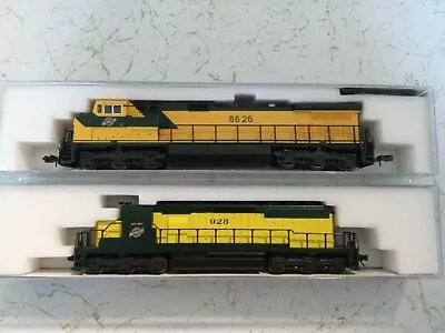 2 N Scale Kato Locomotives ~ Chicago Northwestern • $75