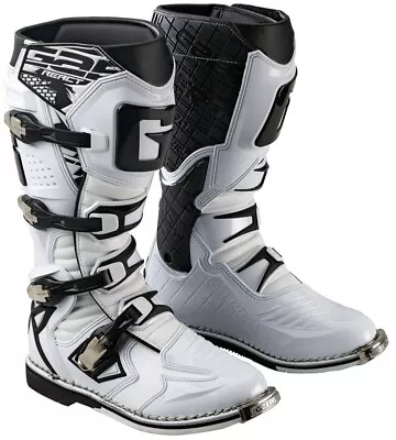 Gaerne React White Mx Boots Motocross Enduro Trail & Off Road Boots • $172.64