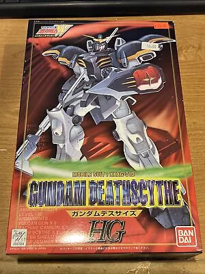 NEW 1995 Gundam Wing Deathscythe Mobile Suit XXXG-01D HG3 Bandai 1/100 Model Kit • $38.99