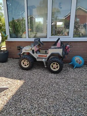 £3.99 • Buy Peg Perego Gaucho Jeep Electric Kids Ride On. Repair It Or Use For Spares.