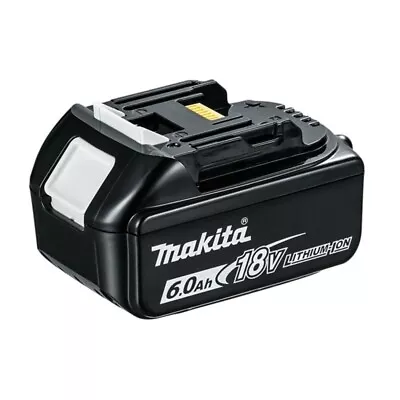 Makita BL1860B 18v 6Ah LXT Li-ion LED Charge Indicator Power Tool Battery • £75.99